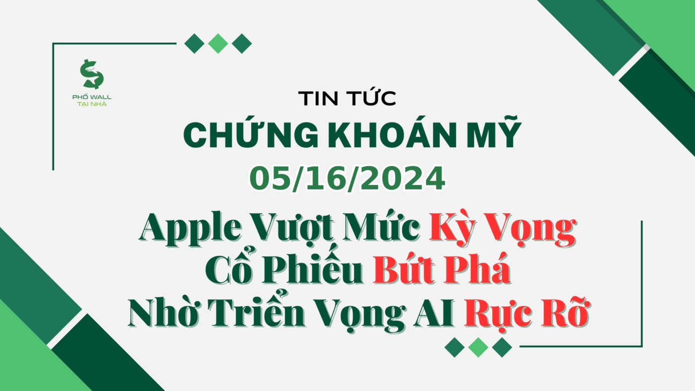 Chứng khoán Mỹ ngày 05162024