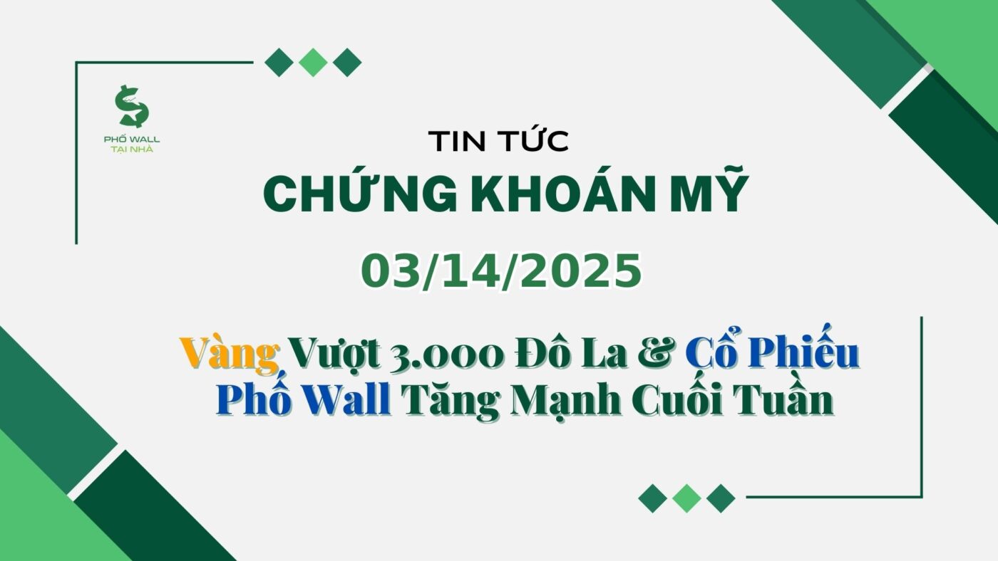 Chứng khoán Mỹ 03142025
