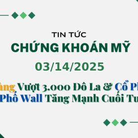 Chứng khoán Mỹ 03142025