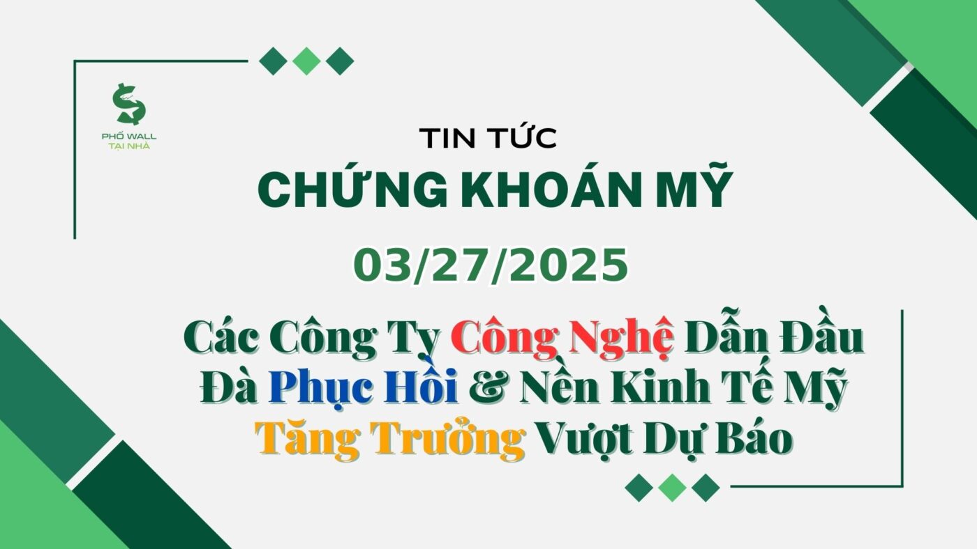 Chứng khoán Mỹ 03272025