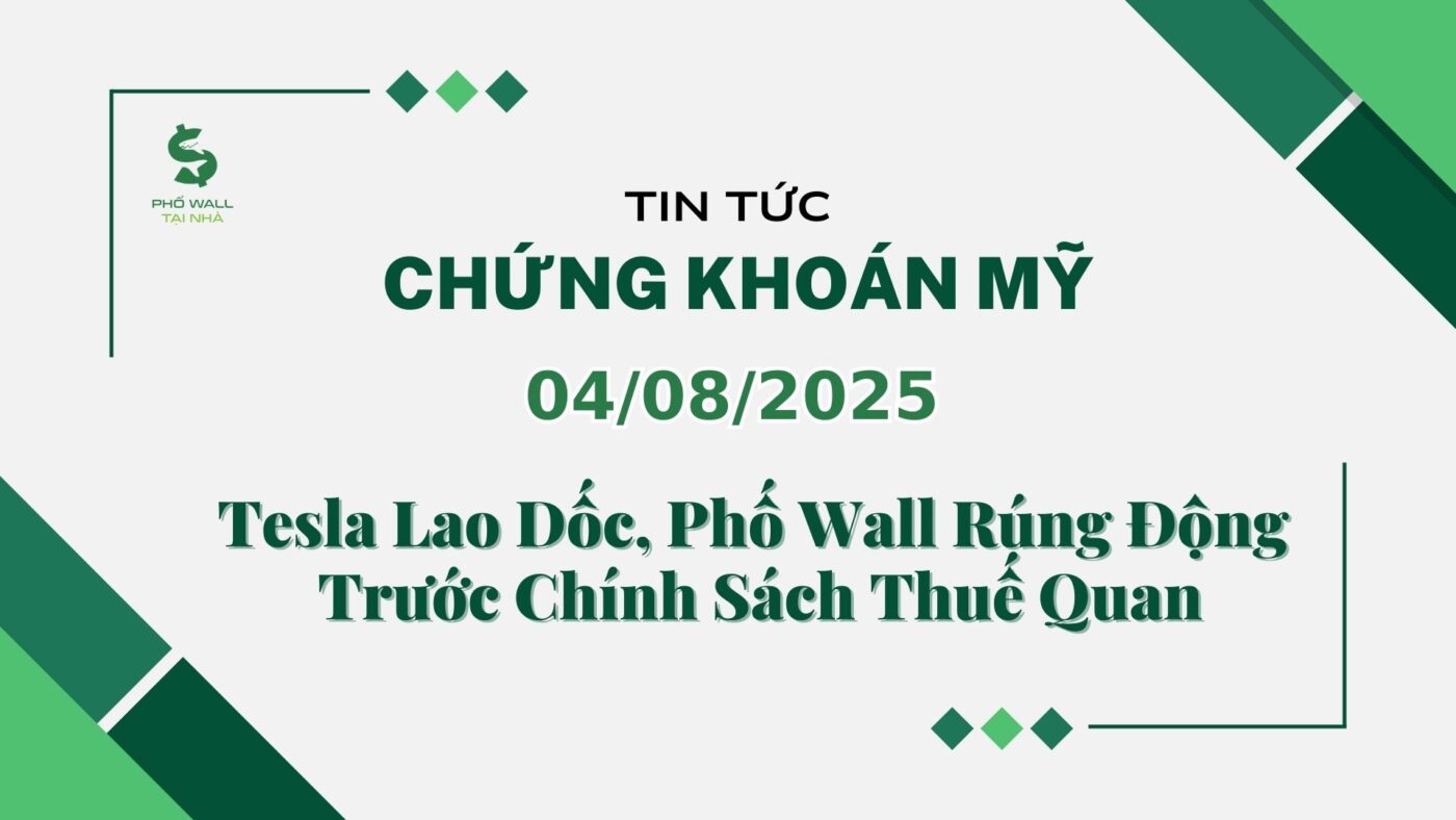 Chứng khoán Mỹ 04082025
