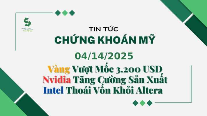 Chứng khoán Mỹ 04142025