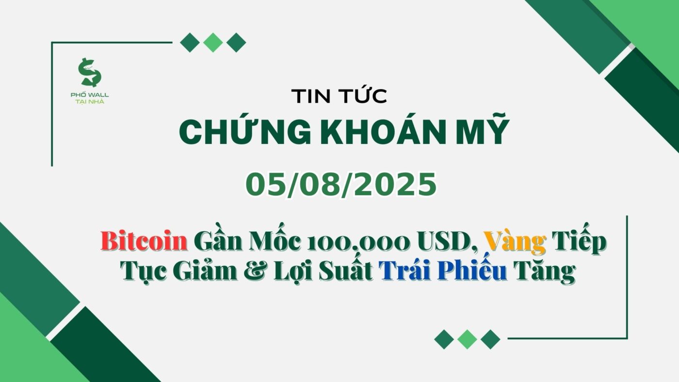 Chứng khoán Mỹ 05082025