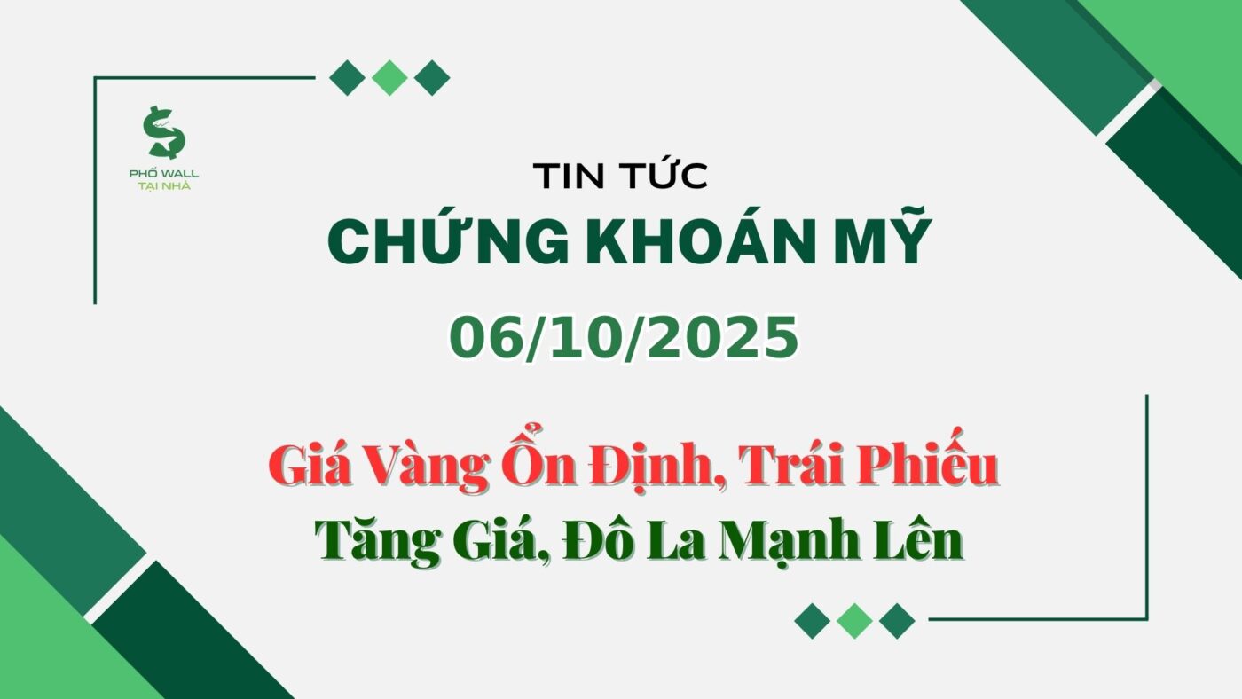 Chứng khoán Mỹ 06102025