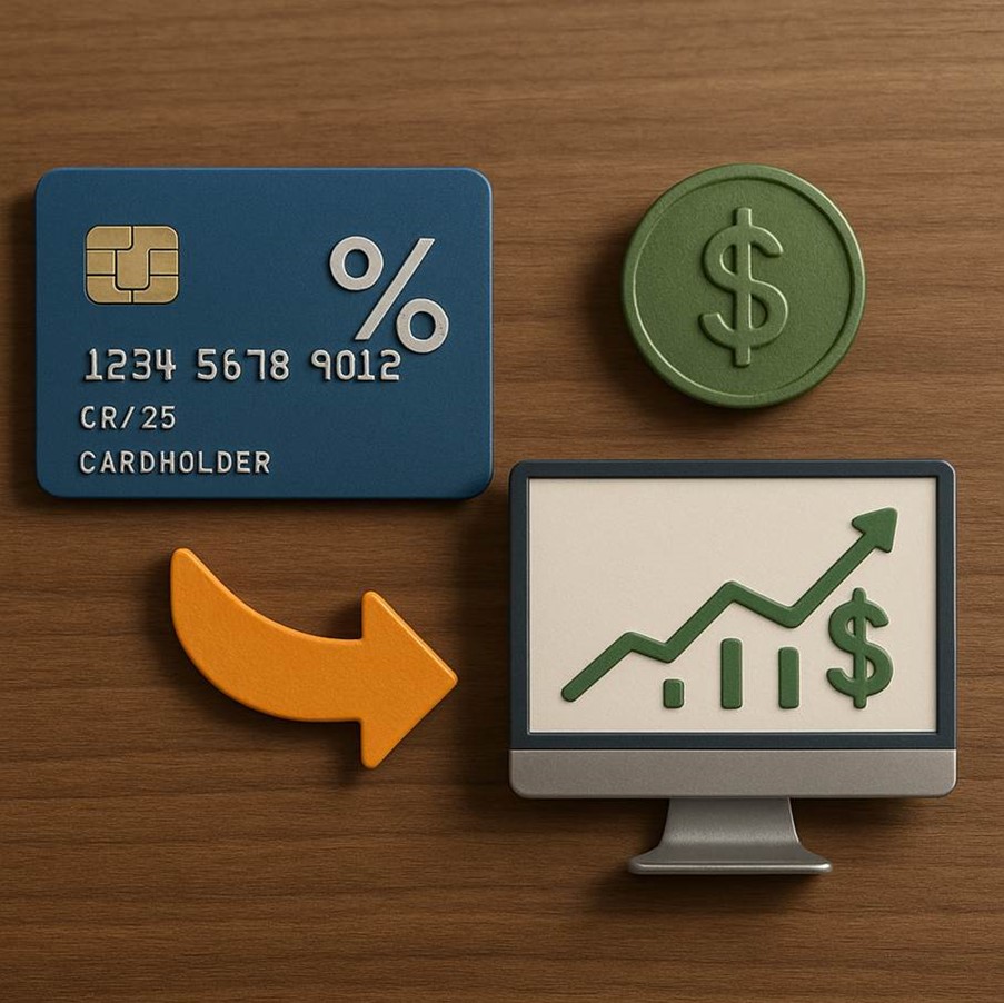 Cashback/điểm thưởng đổi thẳng vào tài khoản đầu tư được không?