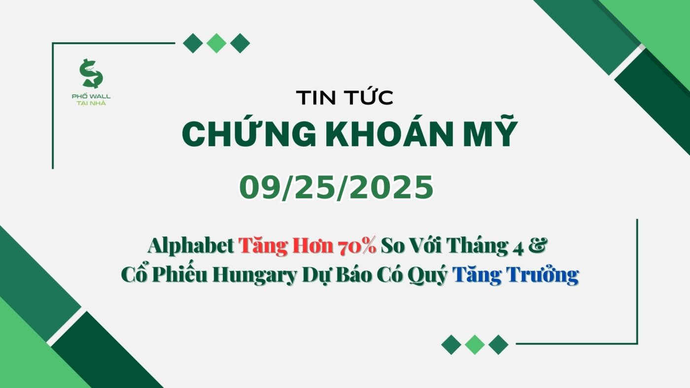 Chứng khoán Mỹ 09252025
