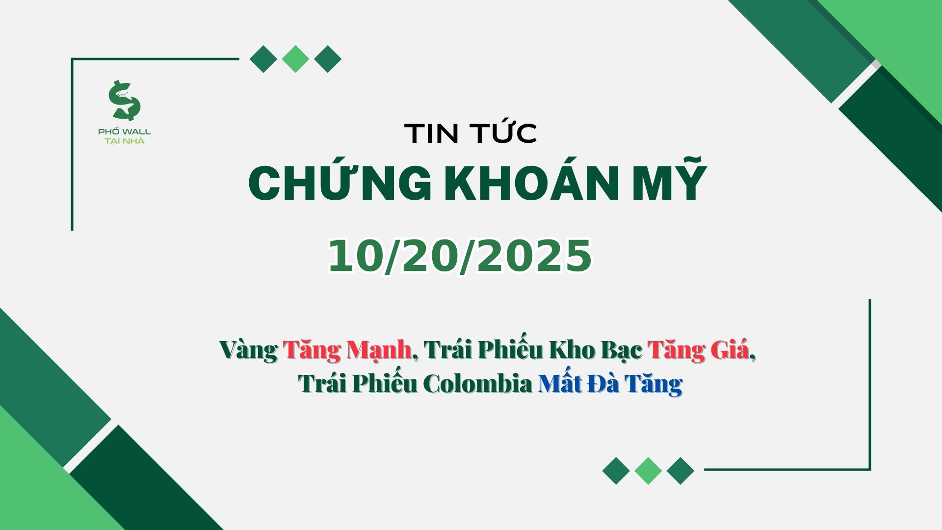 Chứng khoán Mỹ 10202025