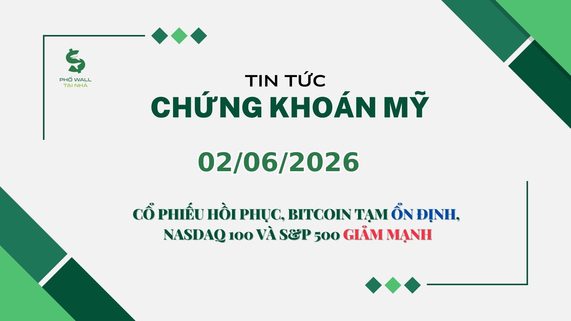 Chứng khoán Mỹ 02062026