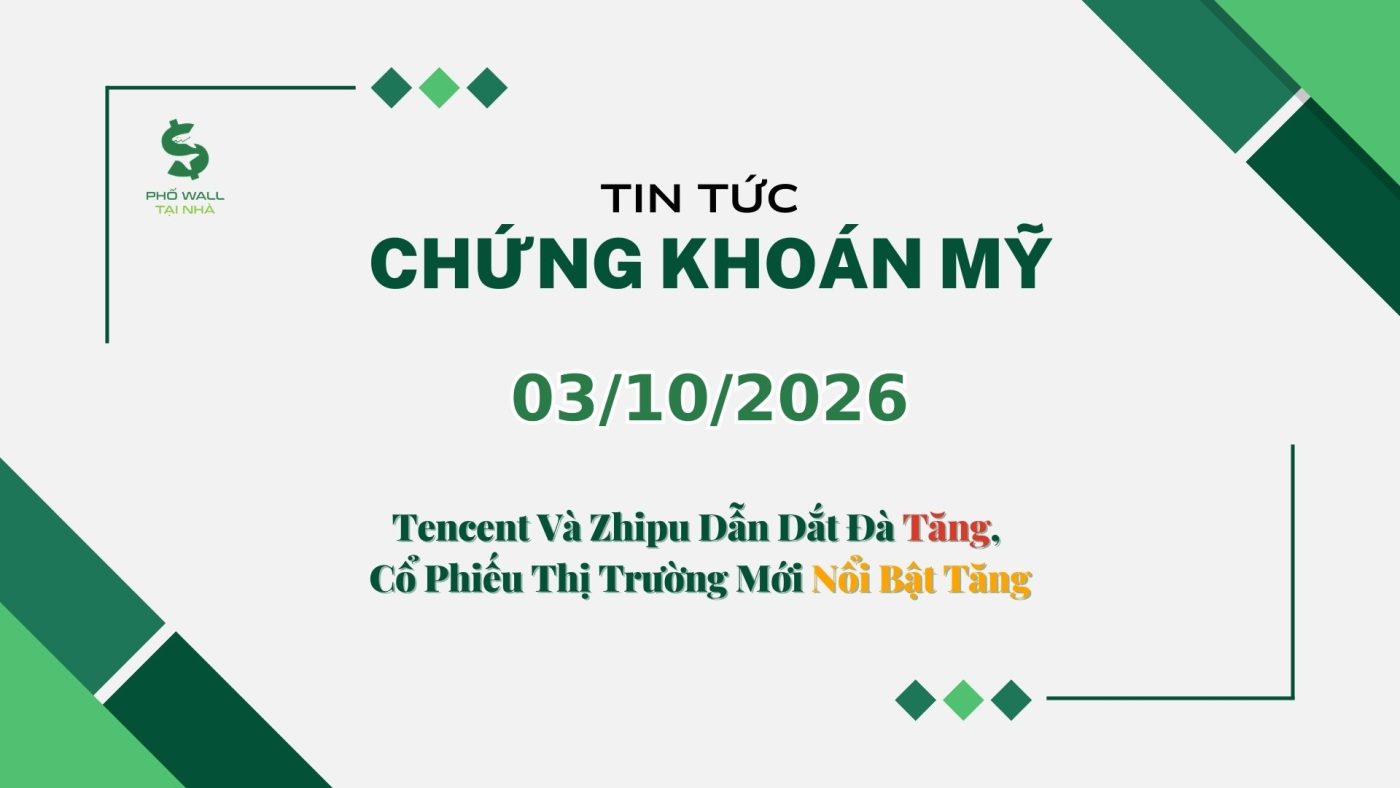 Chứng khoán Mỹ 03102026