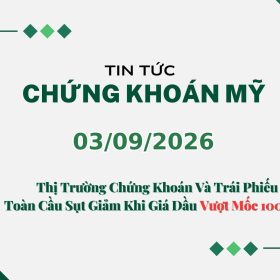 Chứng khoán Mỹ 03092026