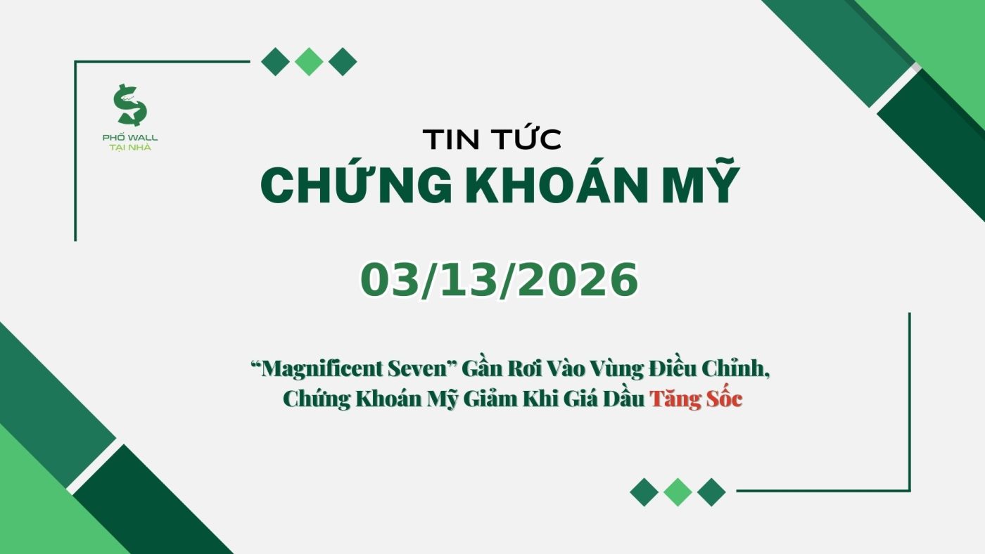 Chứng khoán Mỹ 03132026