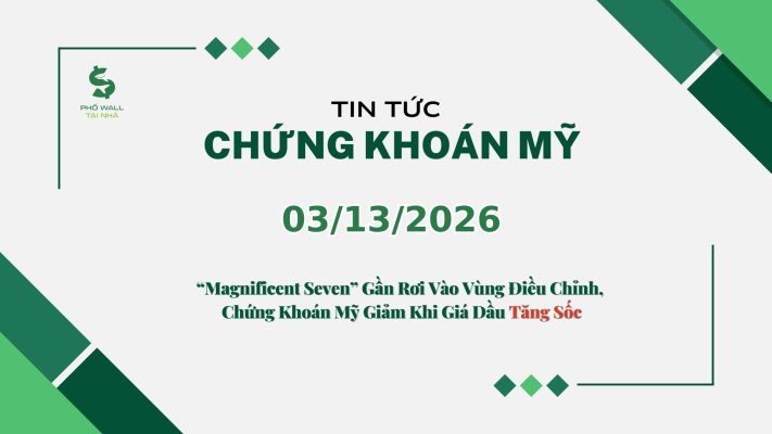Chứng khoán Mỹ 03132026
